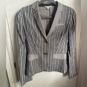 Banana Republic striped blazer